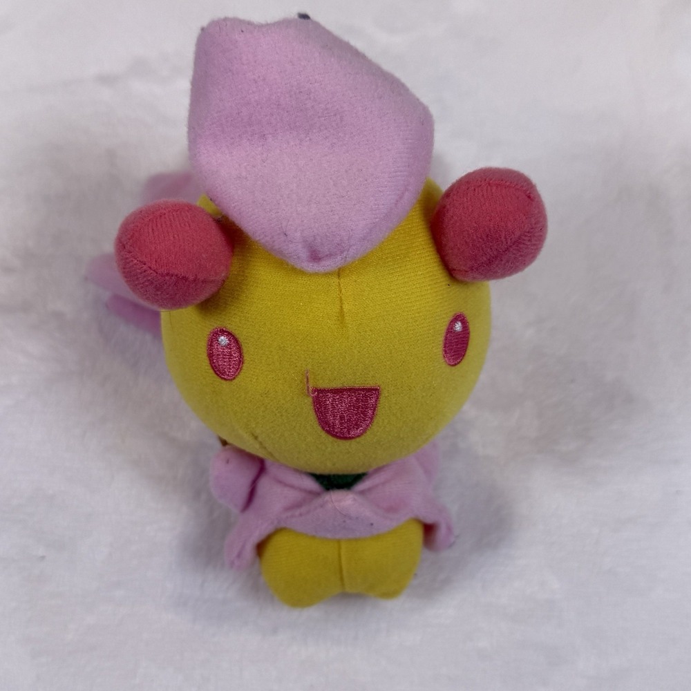 Pokemon Cherrim Sunshine Form Plush 2007 Jakks Pacific Bean Bag 5"‎ Toy